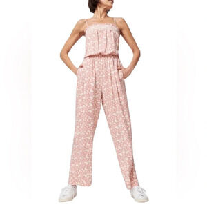 NWT Faherty Renata Floral Jumpsuit